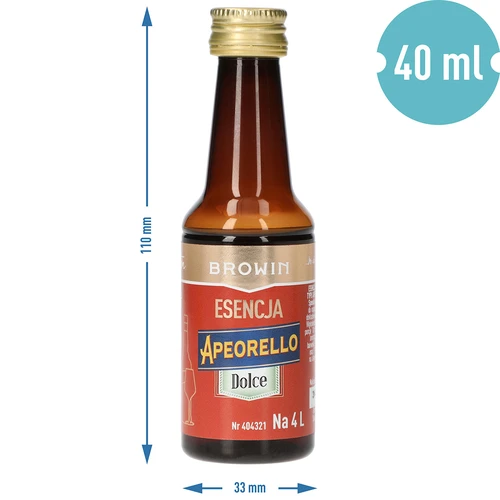 Apeorello Dolce esszencia 4 literhez, 40 ml - 7