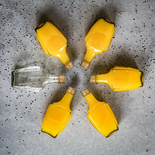 Art Deco 250 ml-es palack fi28-as csavaros kupakkal - 9