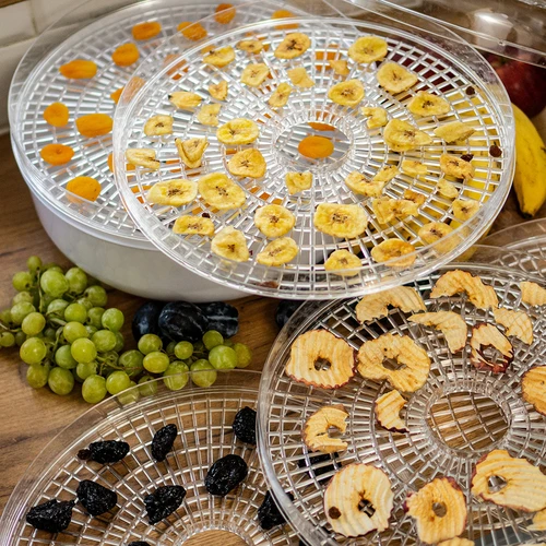 Aszalógép gombákhoz, gyümölcsökhöz, zöldségekhez és fűszernövényekhez, 125 W - 11