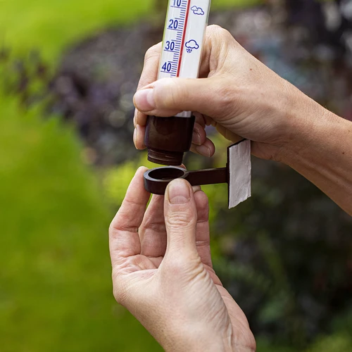 Barna kültéri hőmérő (-60°C-tól +50°C-ig) 23cm - 6