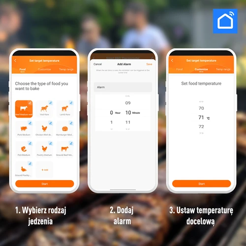 Bluetooth-os konyhai hőmérő, 2 szondával - 10