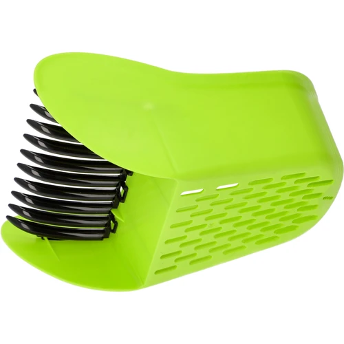 Bogyós gyümölcsszedő, zöld, műanyagból készült - 4