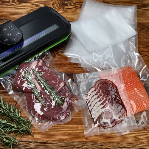 Bordázott tasakok vákuumcsomagolóhoz, 20x30 cm, 50 db - 10