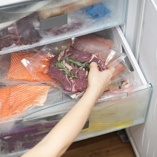 Bordázott tasakok vákuumcsomagolóhoz, 20x30 cm, 50 db - 13