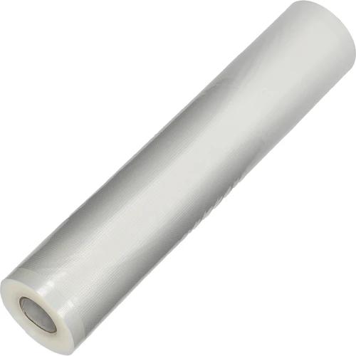 Bordázott vákuum csőfólia – vákuumcsomagoló géphez, 28x600cm
