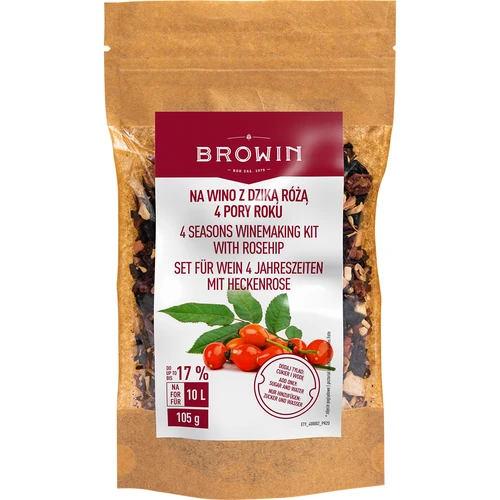 Borkészítő készlet 4 PORY ROKU - Vadrózsa