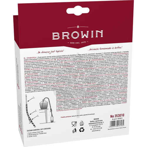 Borlefejtő cső, szorítóval - 3