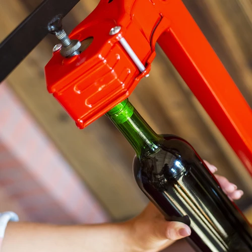 Borosüveg 0,75 l, zöld – zsugorcsomag, 8 db - 11