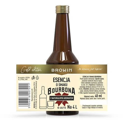Bourbon ízű esszencia 4 l-hez, 40 ml - 5