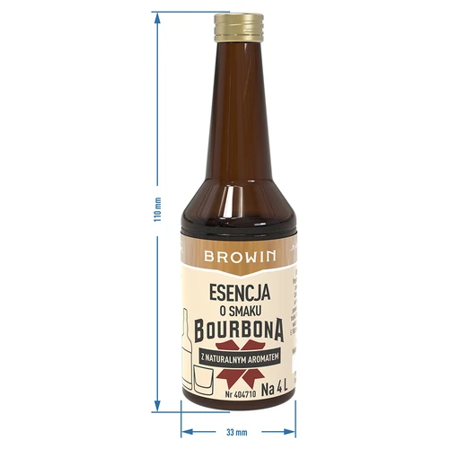 Bourbon ízű esszencia 4 l-hez, 40 ml - 7
