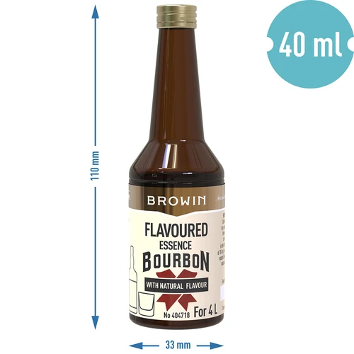 Bourbon ízű esszencia 40 ml - 9