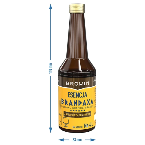 Brandaxa esszencia görög brandy ízben, 40 ml - 7