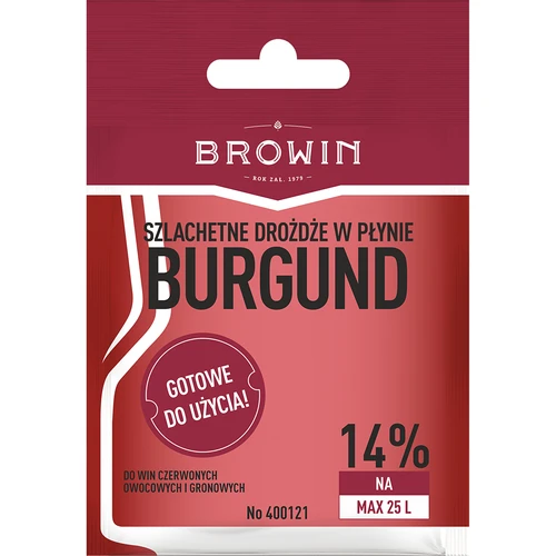 Burgund borélesztő, felszaporítás nélkül, 20 ml