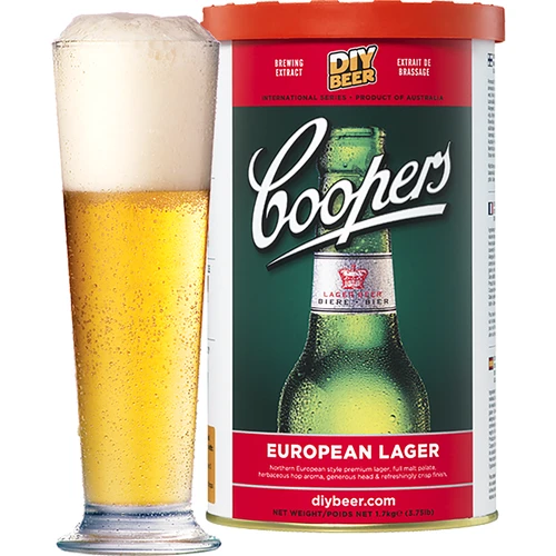 Coopers European Lager sörfőző készlet