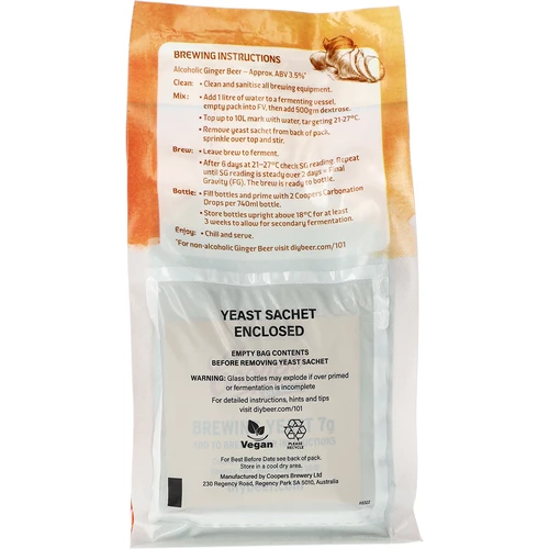 Coopers Ginger Beer sörkészítő koncentrátum, 0,5 kg - 3