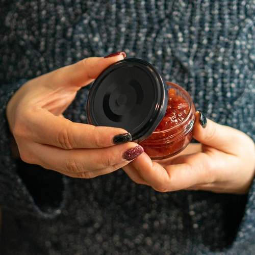 Csavaros tető fi 66/4, fekete - 10 db - 11