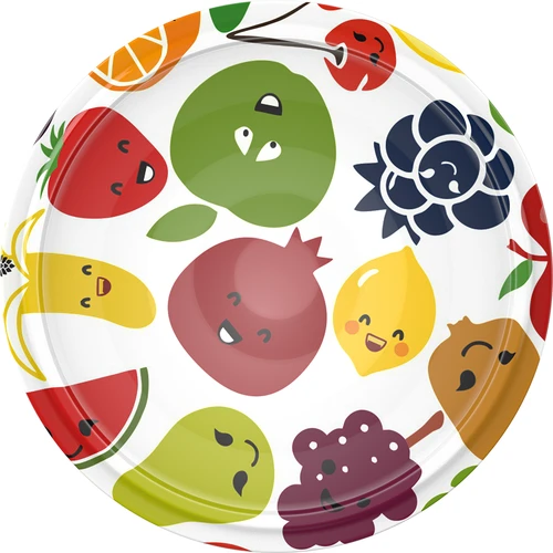 Csavaros tető fi 66/4, gyümölcsmintás - 10 db