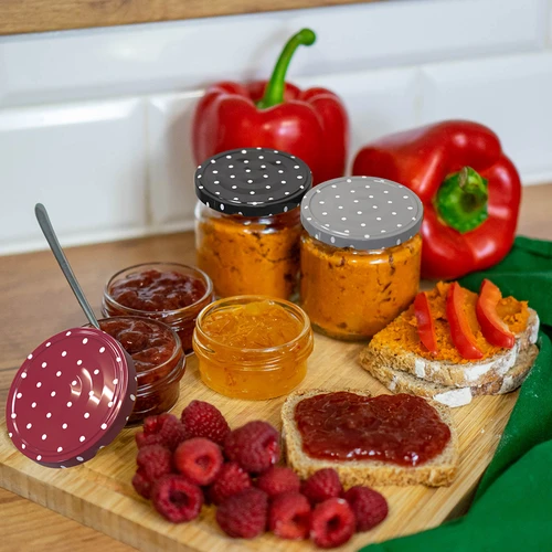 Csavaros tető fi 66/4 pöttyös mix - 10 db. - 9