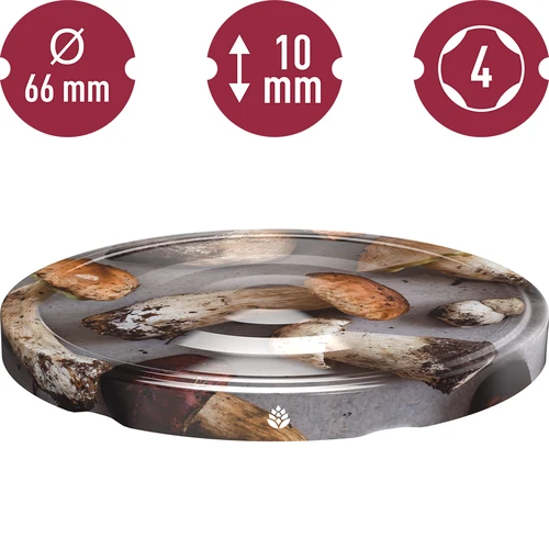 Csavaros tető fi 66 gomba 2 - 10 db. - 3