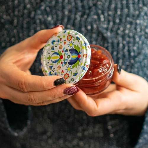 Csavaros tető fi 66 kasub mintás - 10 db. - 6