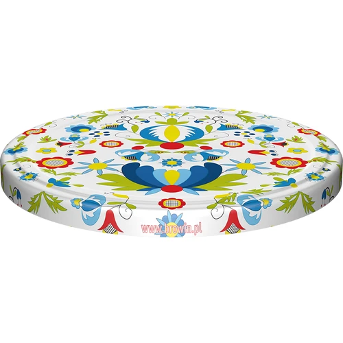 Csavaros tető fi 66 kasub mintás - 10 db. - 2