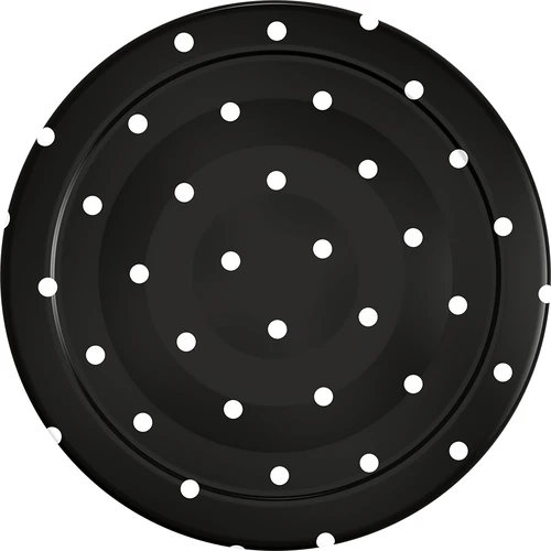 Csavaros tető Ø 43 mm, pöttyös mix - 10 db. - 3