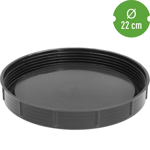 Csavaros zárófedél szögletes 30, 40 és 50 L-es hordókhoz, Ø 22 cm - 2