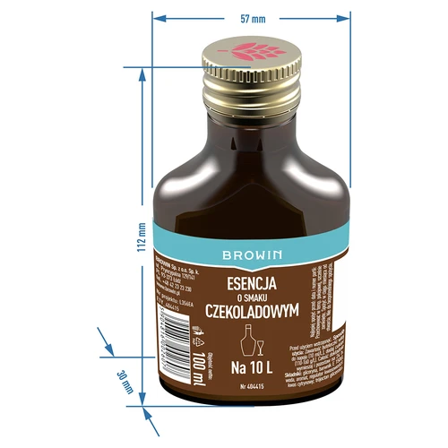 Csokoládéízű esszencia 100 ml 10 L-hez - 5