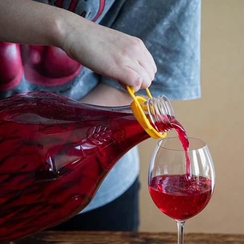 Dama 5 l PET demizson, csavaros kupakkal és fogantyúval - 5