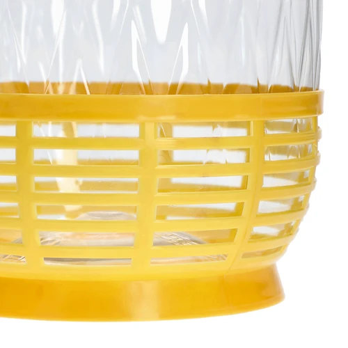 Dama 5 L PET demizson, csavaros kupakkal, fogantyúval és kosárral - 4