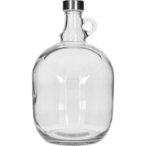 Dama demizson 3 L, 43 mm átmérőjű fém csavarókupakkal és fogantyúval