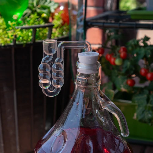 Demizsondugó fi 32 mm – zárókupakkal - 5