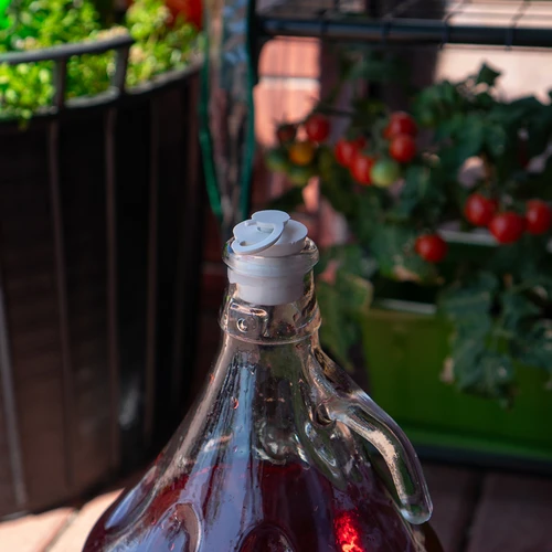 Demizsondugó fi 32 mm – zárókupakkal - 4