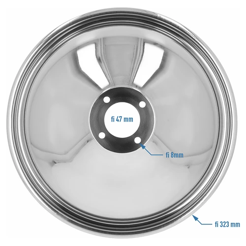 Domború fedél 18L-es acél tartályhoz - 4