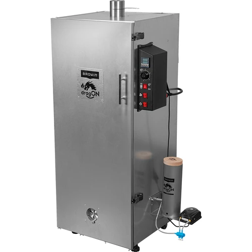 dragON acél füstölő 220 L – digitális vezérlővel - 2