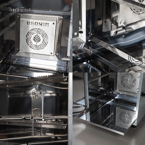 dragON acél füstölő 220 L – digitális vezérlővel - 6