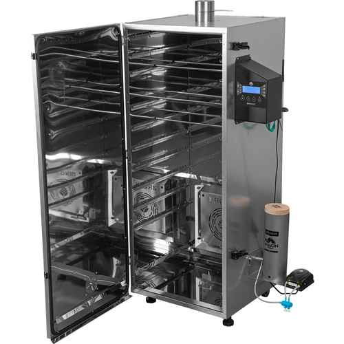 dragON acél füstölő 220 L, IQ – Wi‑Fi-s vezérlővel - 3