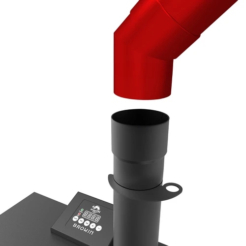 dragON elektromos füstölő füstgenerátorral, digitális, 65 l - 34