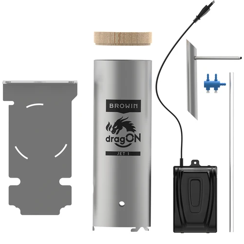 dragON elektromos füstölő mobil alappal és tisztítófolyadékkal - 21