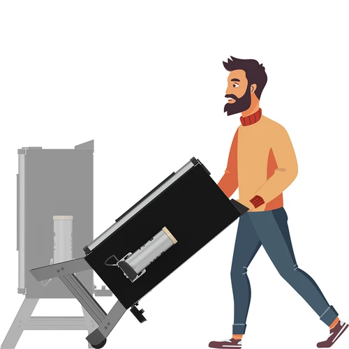 dragON elektromos füstölő mobil alappal és tisztítófolyadékkal - 34