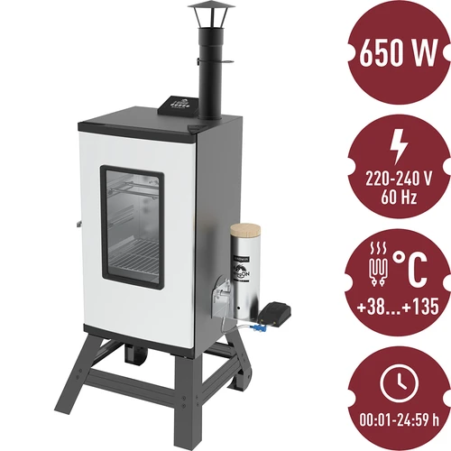 dragON elektromos füstölő mobil alappal és tisztítófolyadékkal - 24