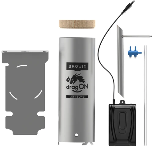 dragON készlet füstölőhöz - elektromos modulok digitális vezérlővel és JET 1 LONG füstgenerátorral - 6