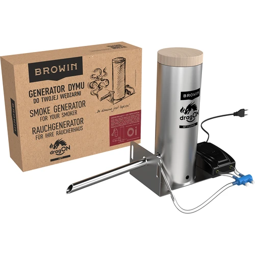 dragON készlet füstölőhöz - elektromos modulok digitális vezérlővel és JET 1 LONG füstgenerátorral - 21