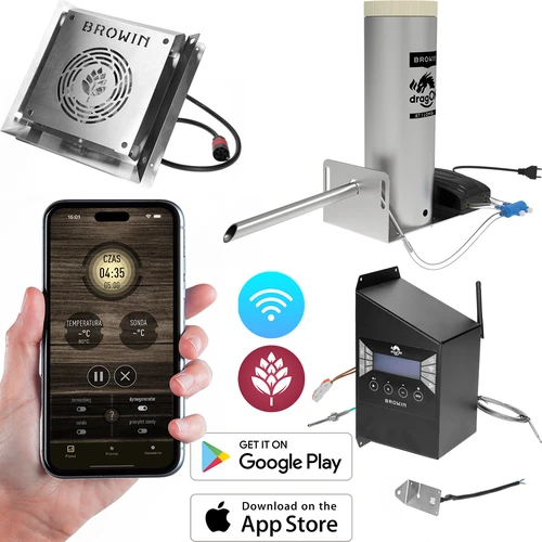 dragON készlet füstölőhöz - IQ modulok Wi-Fi-vel és JET 1 LONG füstgenerátor