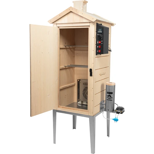 dragON PLYWOOD NATURE 100E elektromos füstölő, elektromos fűtőmodullal és vezérlőegységgel - 3