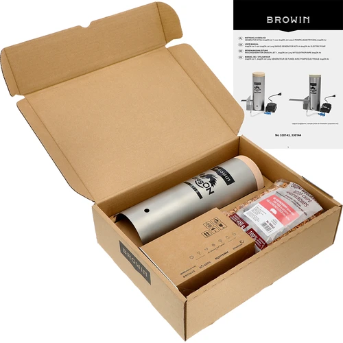 dragON PLYWOOD NATURE 100E elektromos füstölő, elektromos fűtőmodullal és vezérlővel - 13