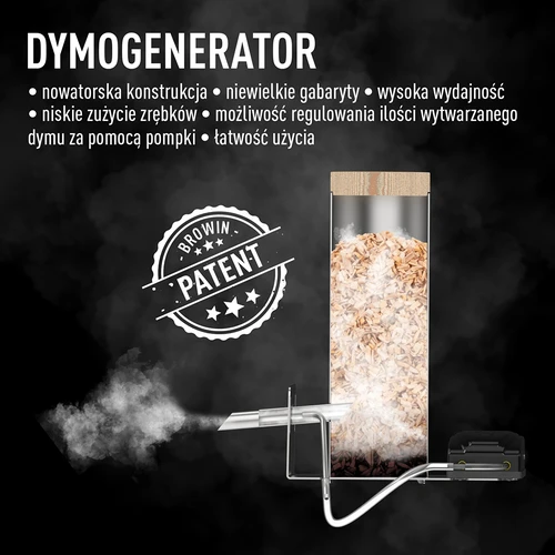 dragON PLYWOOD NATURE 100E elektromos füstölő, elektromos fűtőmodullal és vezérlővel - 10