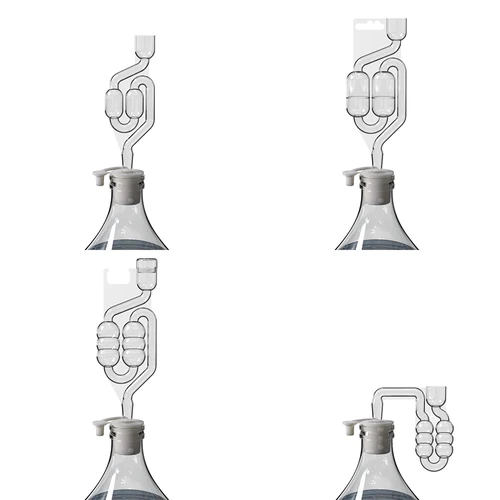 Dugó demizsonhoz fi 28/32 mm, zárókupakkal - 4