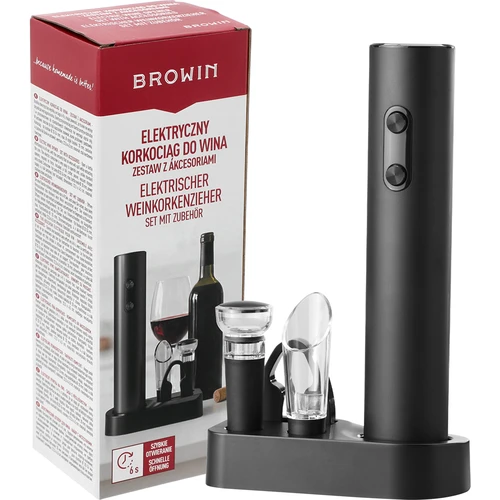 Elektromos dugóhúzó boros kiegészítőkkel - 5