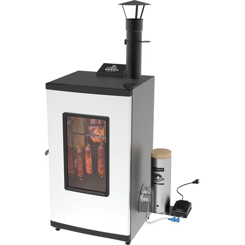 Elektromos füstölő – dragON füstgenerátorral, digitális, 65 L - 4